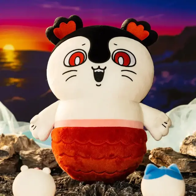 ちいかわマーケット限定!「映画ちいかわ 人魚の島のひみつ」より「セイレーン」ぬいぐるみLサイズが7月24日より予約開始