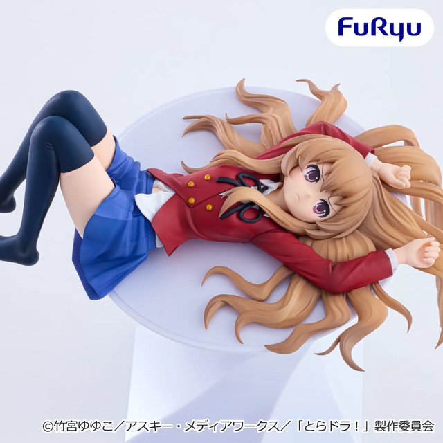 カップ麺に寝そべる手乗りタイガーが可愛すぎる!「とらドラ!」逢坂大河のぬーどるストッパーフィギュアが7月よりプライズに展開