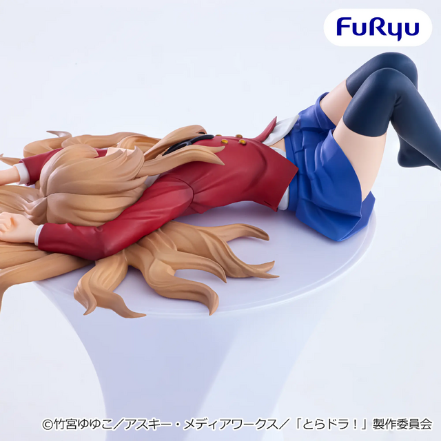 カップ麺に寝そべる手乗りタイガーが可愛すぎる!「とらドラ!」逢坂大河のぬーどるストッパーフィギュアが7月よりプライズに展開