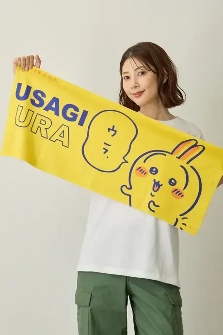 うさぎが「ウラ.」と応援!「ちいかわ」グッズ作成サービス「Talking ODM」に新デザイン追加、フェイスタオルやTシャツなどラインナップ