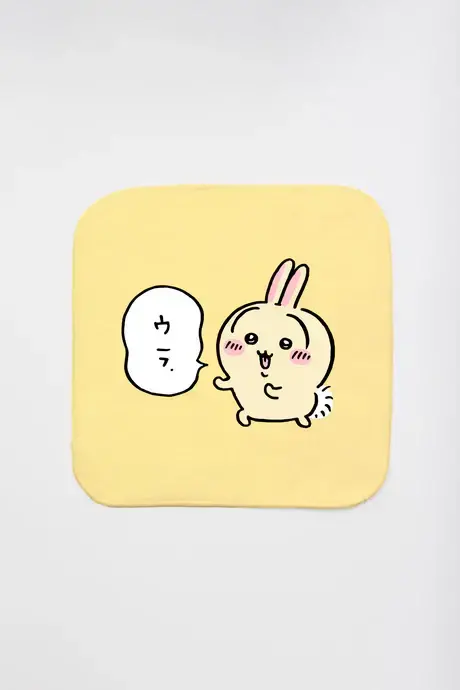 うさぎが「ウラ.」と応援!「ちいかわ」グッズ作成サービス「Talking ODM」に新デザイン追加、フェイスタオルやTシャツなどラインナップ