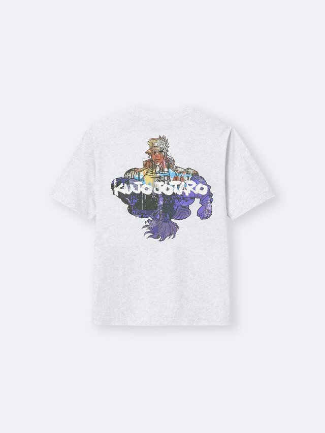 GU×アニメ「ジョジョ」グッズの一部が店舗で7月17日再販!承太郎&スタープラチナ、DIOのTシャツなど5種類
