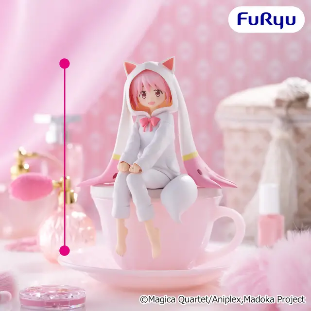 「魔法少女まどか☆マギカ」より「鹿目まどか」が、キュゥべえの着ぐるみパジャマ姿でぬーストフィギュア化!