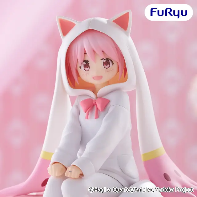「魔法少女まどか☆マギカ」より「鹿目まどか」が、キュゥべえの着ぐるみパジャマ姿でぬーストフィギュア化!