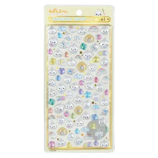 「ボンボンドロップシール」がロフトネットストアで抽選販売！「リラックマ」「しずくちゃん ミニ」など全12種をラインナップ