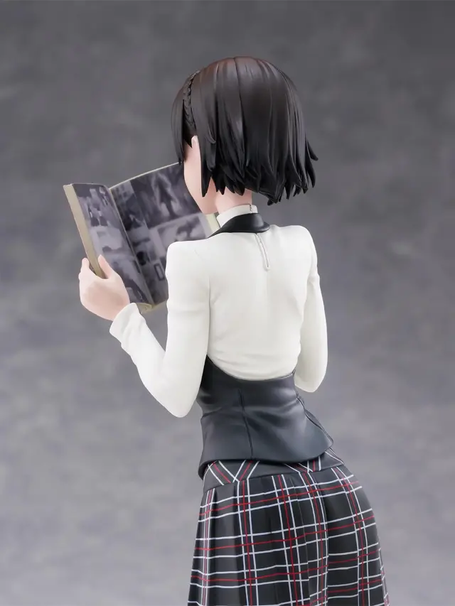 『ペルソナ５ ザ・ロイヤル』ポンコツ尾行シーンの「新島真」フィギュアが可愛い！手にした月刊誌で隠している表情に注目