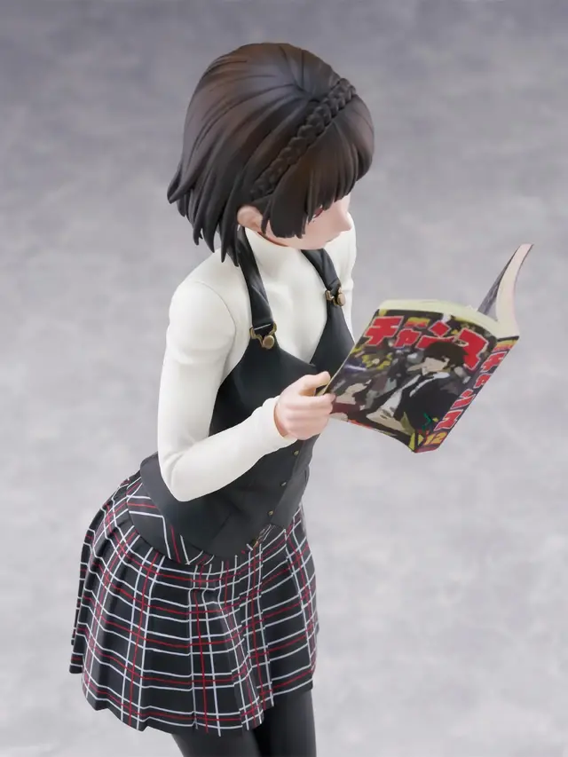『ペルソナ５ ザ・ロイヤル』ポンコツ尾行シーンの「新島真」フィギュアが可愛い！手にした月刊誌で隠している表情に注目