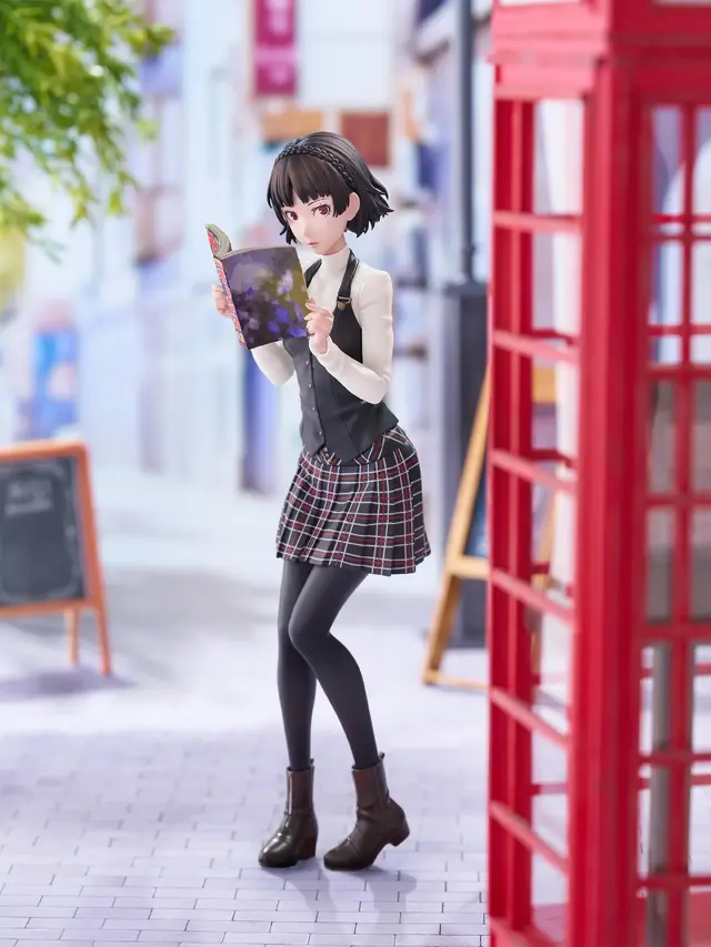 『ペルソナ５ ザ・ロイヤル』ポンコツ尾行シーンの「新島真」フィギュアが可愛い！手にした月刊誌で隠している表情に注目