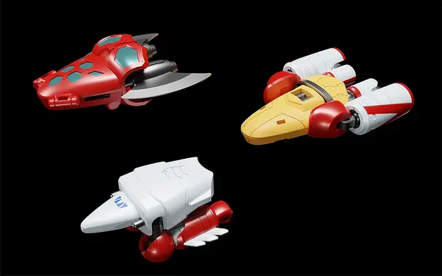 3機のゲットマシンが「ゲッター1」に！完全合体する「ゲッターロボ」組み立て式プラモデル「MODEROID」が再販