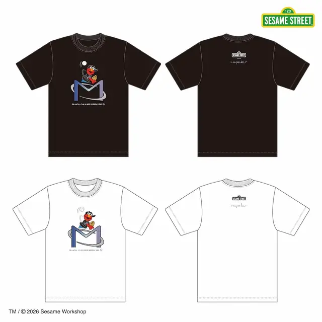 千葉ロッテマリーンズ×「セサミストリート」コラボグッズが7月22日発売！ Tシャツ、フェイスタオルなど可愛いグッズが盛り沢山