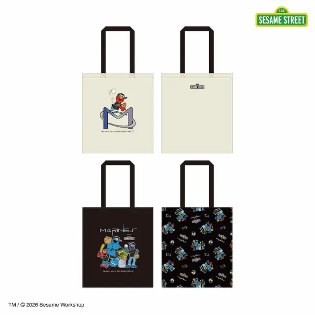 千葉ロッテマリーンズ×「セサミストリート」コラボグッズが7月22日発売！ Tシャツ、フェイスタオルなど可愛いグッズが盛り沢山