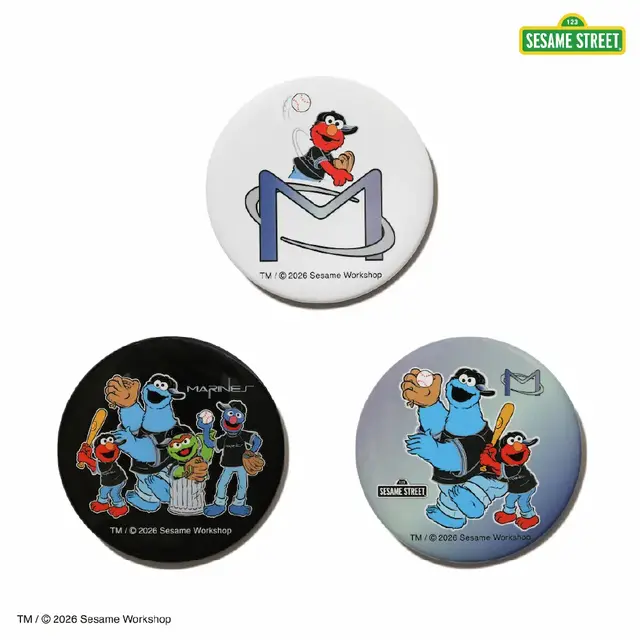 千葉ロッテマリーンズ×「セサミストリート」コラボグッズが7月22日発売! Tシャツ、フェイスタオルなど可愛いグッズが盛り沢山