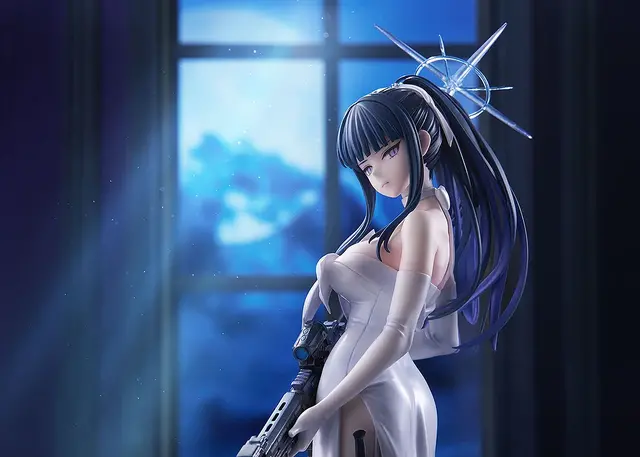 ガーターベルトにナイフを装着、ドレス姿でアサルトライフル！『ブルアカ』より「サオリ」フィギュアが最高にクール