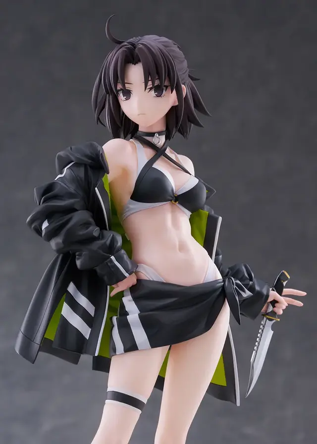 黒水着からのぞく、引き締まったプロポーション！『FGO』第一再臨「ムーンキャンサー/玉兎」1/7スケールフィギュアが予約受付中