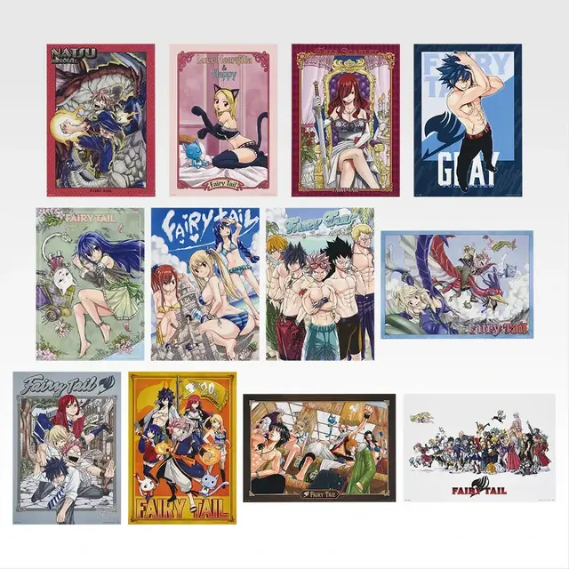 「FAIRY TAIL」20周年記念一番くじの全ラインナップ公開！ナツ、ルーシィ、エルザたちが迫力のMASTERLISEで初登場