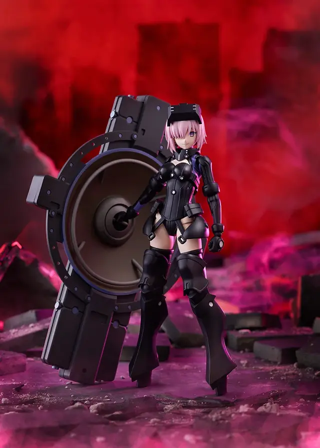 『FGO』変形する巨大な砲身“ブラックバレル”も！シールダー「マシュ・キリエライト」霊基外骨骼姿のプラモが予約受付中