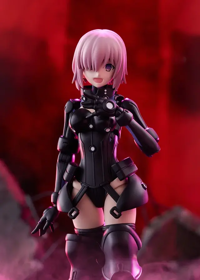 『FGO』変形する巨大な砲身“ブラックバレル”も!シールダー「マシュ・キリエライト」霊基外骨骼姿のプラモが予約受付中
