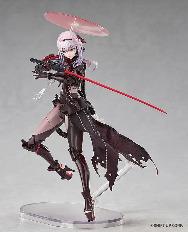 『勝利の女神：NIKKE』より「紅蓮：ブラックシャドウ」がアクションフィギュア化！豊かな表情、武器・花無十日紅など多彩なオプションを用意