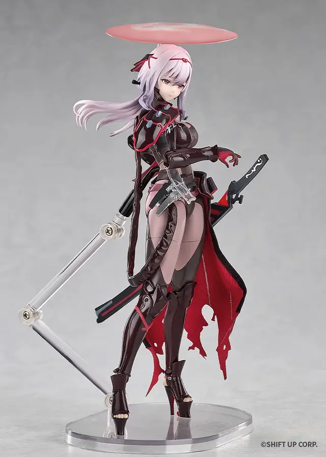 『勝利の女神：NIKKE』より「紅蓮：ブラックシャドウ」がアクションフィギュア化！豊かな表情、武器・花無十日紅など多彩なオプションを用意