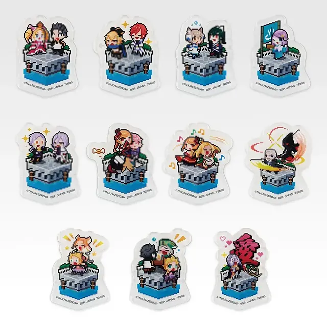 一番くじちょこっと「Re:ゼロ」全ラインナップ公開！人気キャラや名シーンがドット絵デザインアクリルマグネットに