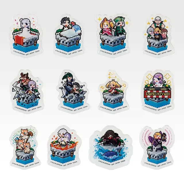 一番くじちょこっと「Re:ゼロ」全ラインナップ公開！人気キャラや名シーンがドット絵デザインアクリルマグネットに