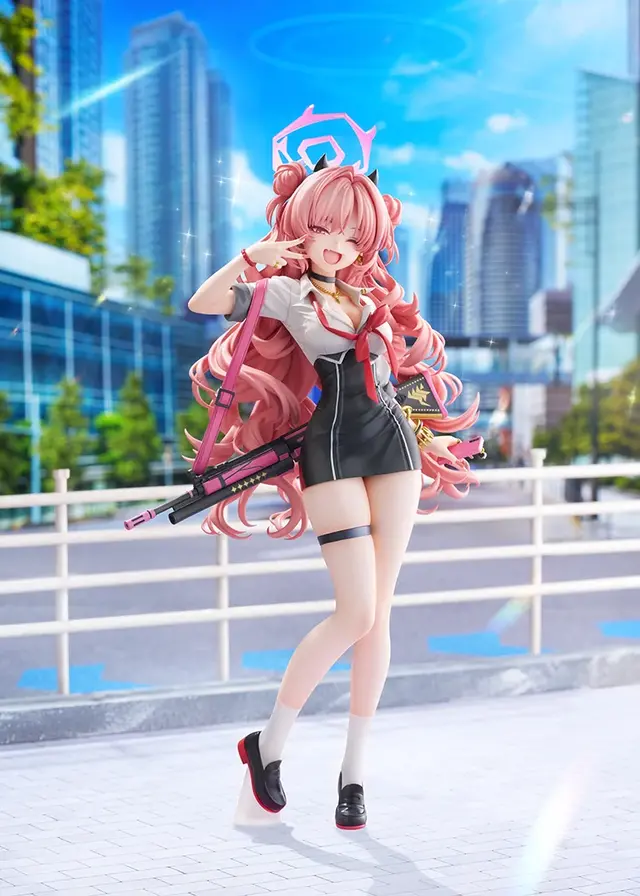 ギャルらしい着こなしにドキドキ！『ブルアカ』キラキラ部「キララ」がこだわりの制服姿で1/7スケールフィギュア化