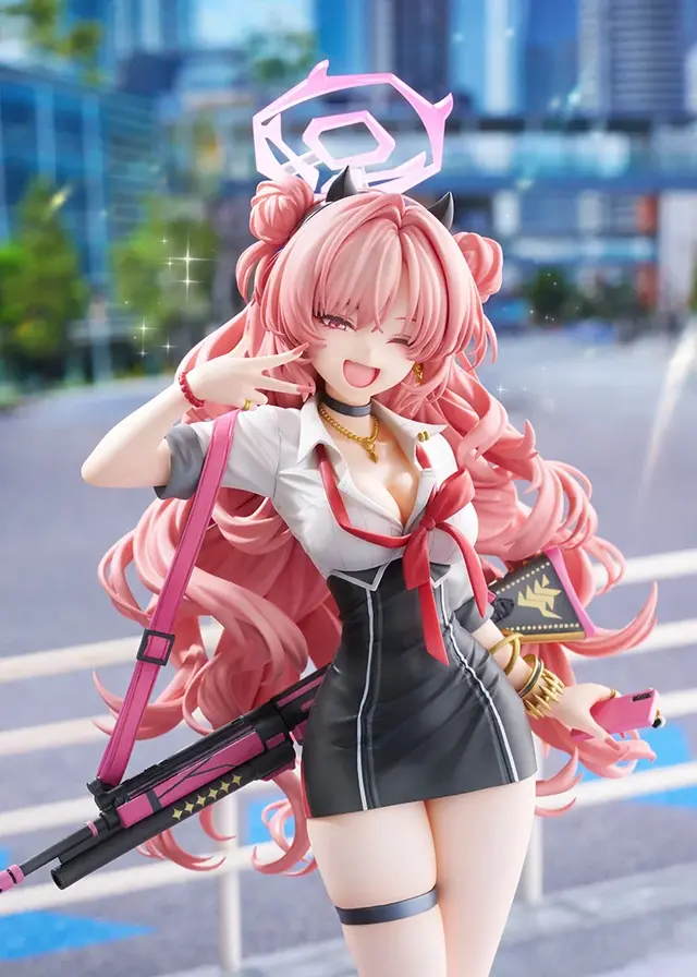 ギャルらしい着こなしにドキドキ！『ブルアカ』キラキラ部「キララ」がこだわりの制服姿で1/7スケールフィギュア化