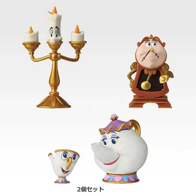 目玉は「美女と野獣」フィギュア！「一番くじ 〈ディズニープリンセス〉Enchanted Glow」全ラインナップ公開