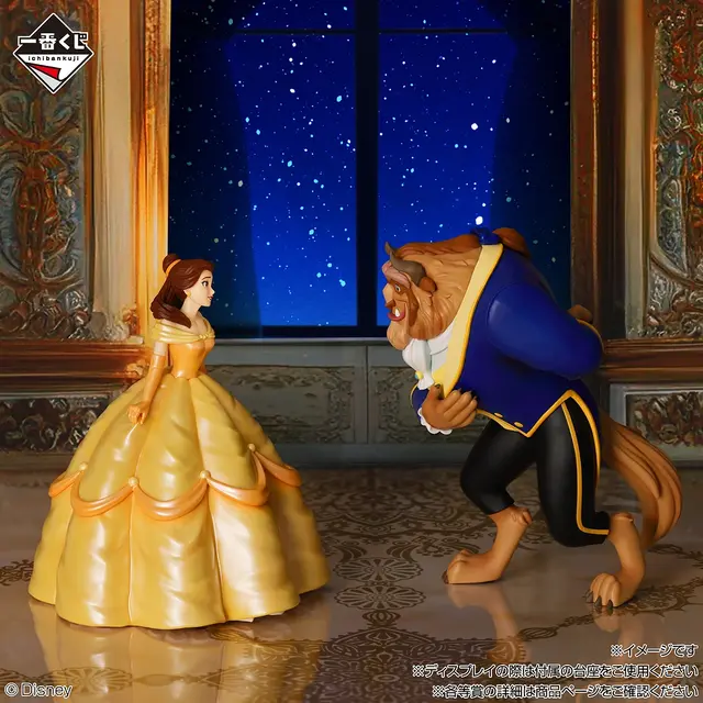 目玉は「美女と野獣」フィギュア！「一番くじ 〈ディズニープリンセス〉Enchanted Glow」全ラインナップ公開