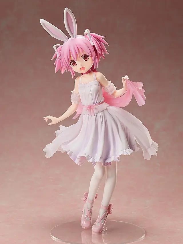 「魔法少女まどか☆マギカ」うさみみを付けた「鹿目まどか」1/4スケールフィギュアが再販！涼しげで愛らしいオリジナルデザインのワンピース姿を立体化