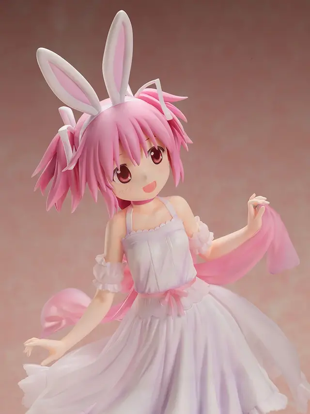「魔法少女まどか☆マギカ」うさみみを付けた「鹿目まどか」1/4スケールフィギュアが再販！涼しげで愛らしいオリジナルデザインのワンピース姿を立体化