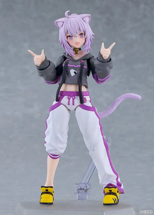 ホロライブ・猫又おかゆ、figmaが予約開始！ふにゃ～顔や携帯ゲーム機、特典には“拘束”された「おにぎりゃー」を用意