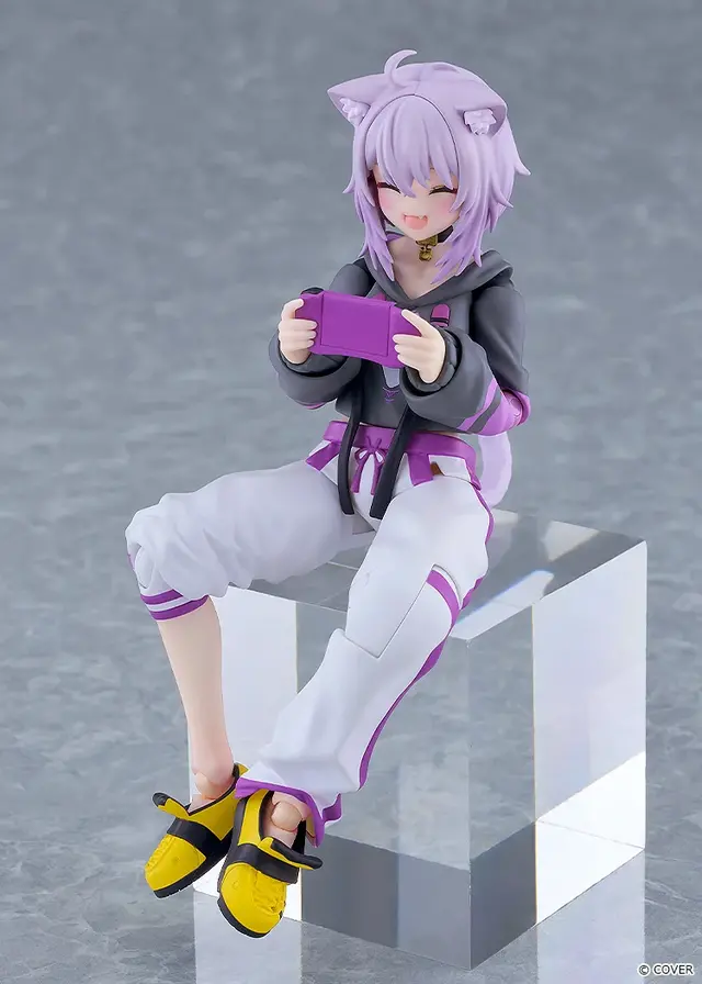 ホロライブ・猫又おかゆ、figmaが予約開始！ふにゃ～顔や携帯ゲーム機、特典には“拘束”された「おにぎりゃー」を用意
