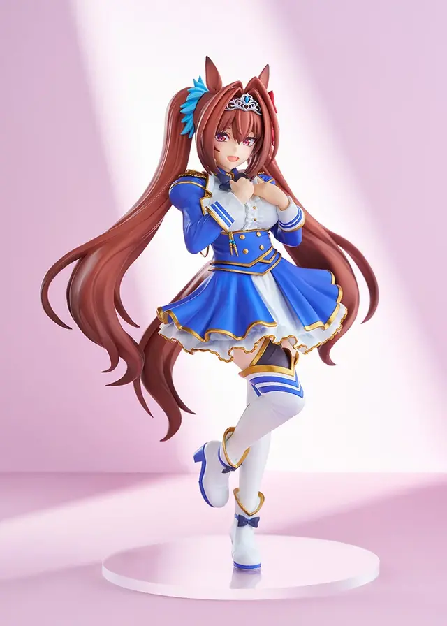 『ウマ娘』勝負服姿の「ダイワスカーレット」がポッパレLサイズで立体化！表情＆胸元に手を置いたポーズが可愛らしい