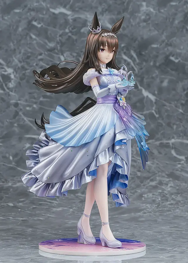 『ウマ娘』ドレス姿でほほ笑む「アドマイヤベガ」フィギュアが予約開始ーオプションの表情パーツで異なった印象に