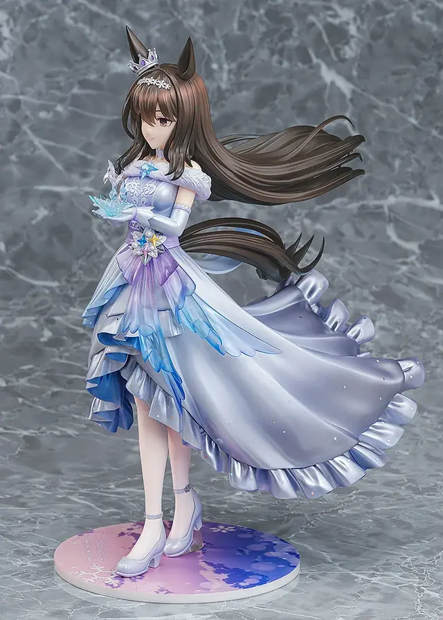 『ウマ娘』ドレス姿でほほ笑む「アドマイヤベガ」フィギュアが予約開始ーオプションの表情パーツで異なった印象に