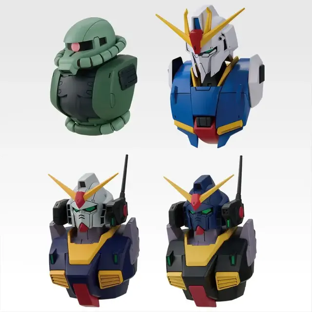 一番くじ「機動戦士ガンダム」、E賞の「表情ラバーチャーム」がユニーク！白目のアムロや最終話のシロッコなど、ファン必見のアイテムがラインナップ