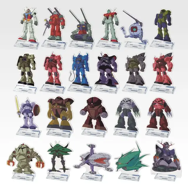 一番くじ「機動戦士ガンダム」、E賞の「表情ラバーチャーム」がユニーク！白目のアムロや最終話のシロッコなど、ファン必見のアイテムがラインナップ