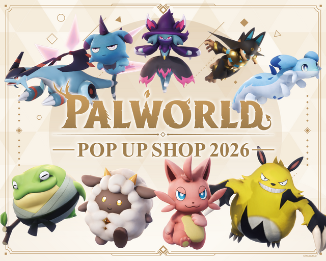 『パルワールド』渋谷モディでPOP UP SHOPが開催決定！ツッパニャンやゾーイなどのグッズが勢揃い