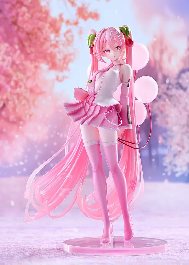 儚げな初音ミクが魅力的！フィギュア「G.S.Collection 桜ミク グッスマイラコンVer.」が予約開始