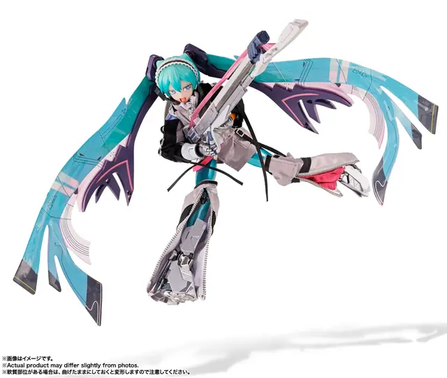 「初音ミク」が初の女性キャラMETAL BUILDに！衣装は着脱式、大胆にアレンジされたメカボディが飛び出す