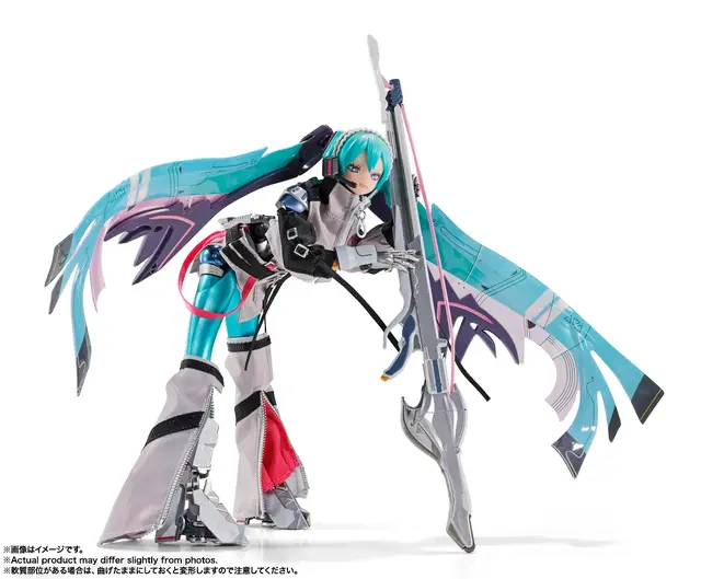 「初音ミク」が初の女性キャラMETAL BUILDに！衣装は着脱式、大胆にアレンジされたメカボディが飛び出す