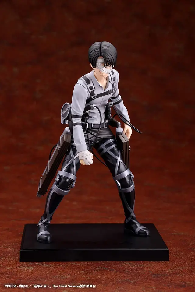 「進撃の巨人」The Final Seasonからリヴァイ、サシャ、アルミンが手に取りやすい「OSHI WORKS」で立体化！