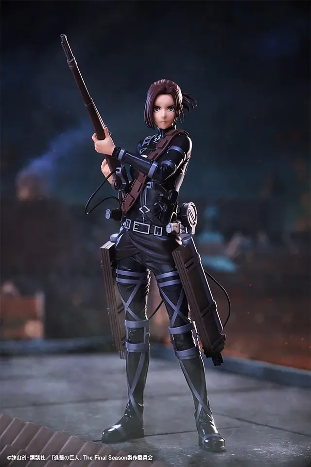 「進撃の巨人」The Final Seasonからリヴァイ、サシャ、アルミンが手に取りやすい「OSHI WORKS」で立体化！