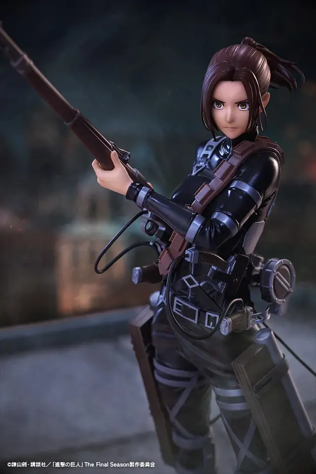 「進撃の巨人」The Final Seasonからリヴァイ、サシャ、アルミンが手に取りやすい「OSHI WORKS」で立体化！