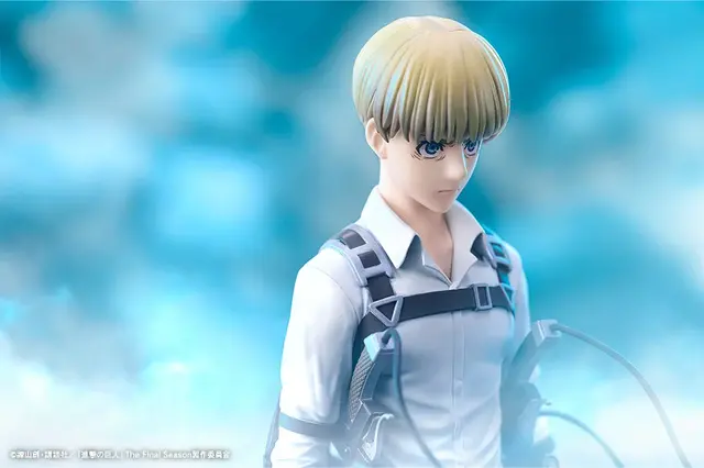 「進撃の巨人」The Final Seasonからリヴァイ、サシャ、アルミンが手に取りやすい「OSHI WORKS」で立体化！