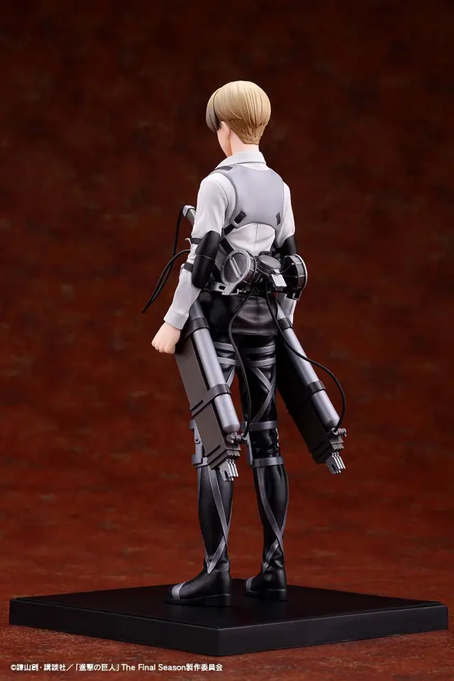 「進撃の巨人」The Final Seasonからリヴァイ、サシャ、アルミンが手に取りやすい「OSHI WORKS」で立体化！