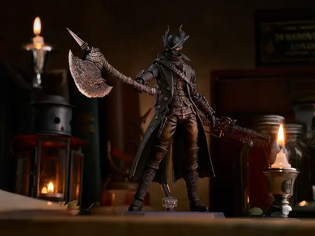 匂い立つなあ…『Bloodborne』より「figma 狩人」が再販！変形するノコギリ鉈や回転ノコギリ、ルドウイークの聖剣なども付属