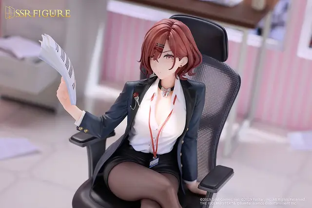 大人びた雰囲気のOLスタイル！『シャニマス』×『雀魂』コラボの「樋口円香」フィギュアが予約開始ー並べて飾りたい「浅倉透」も再受注