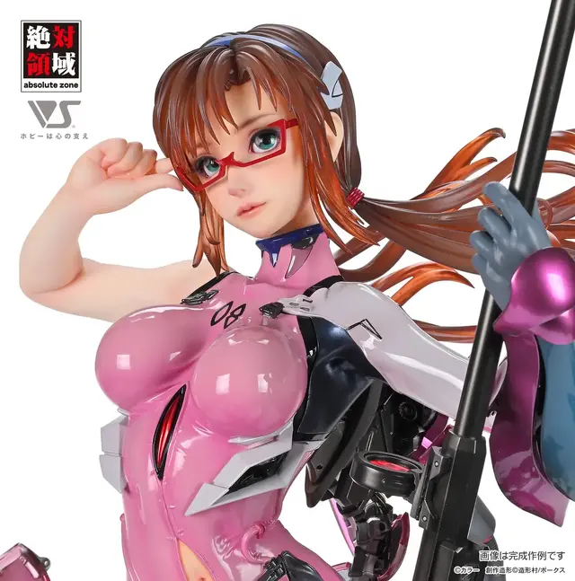 プラグスーツに映える大迫力のボディライン！お値段約12万円の高級フィギュアキット「絶対領域　真希波・マリ・イラストリアス」が11月7日先行公開＆受注へ